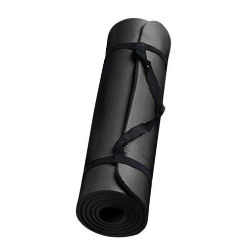 ZenGrip™ Large Slip-Resistant Yoga Mat – Extra Cushioned NBR Comfort