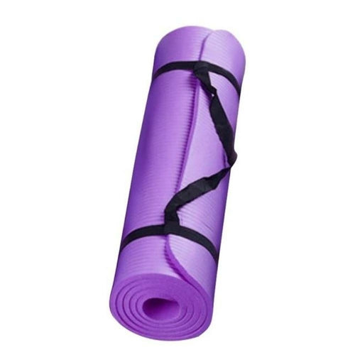 ZenGrip™ Large Slip-Resistant Yoga Mat – Extra Cushioned NBR Comfort